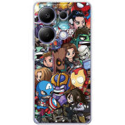 Чехол BoxFace Xiaomi Redmi Note 13 Pro 4G Avengers Infinity War