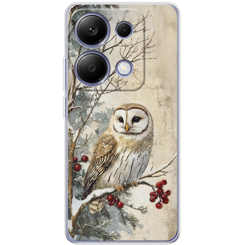 Чехол BoxFace Xiaomi Redmi Note 13 Pro 4G Christmas Owl