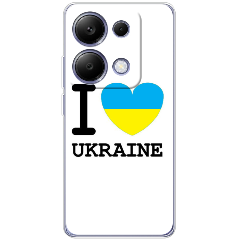 Чехол BoxFace Xiaomi Redmi Note 13 Pro 4G I love Ukraine