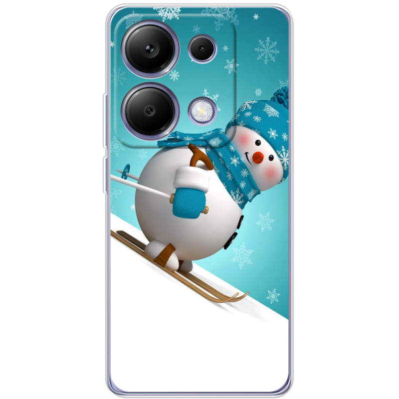 Чехол BoxFace Xiaomi Redmi Note 13 Pro 4G Skier Snowman