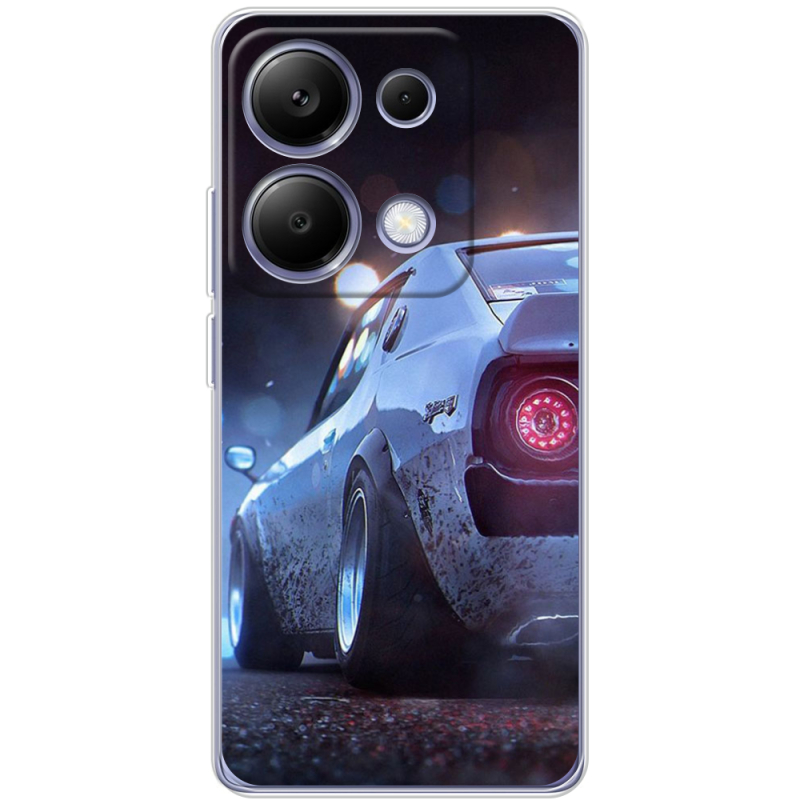 Чехол BoxFace Xiaomi Redmi Note 13 Pro 4G Silver Car