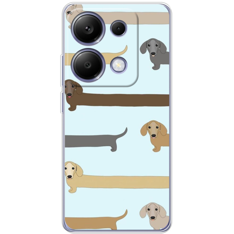 Чехол BoxFace Xiaomi Redmi Note 13 Pro 4G Dachshund