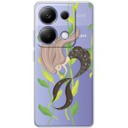 Прозрачный чехол BoxFace Xiaomi Redmi Note 13 Pro 4G Cute Mermaid