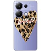 Прозрачный чехол BoxFace Xiaomi Redmi Note 13 Pro 4G Wild Love