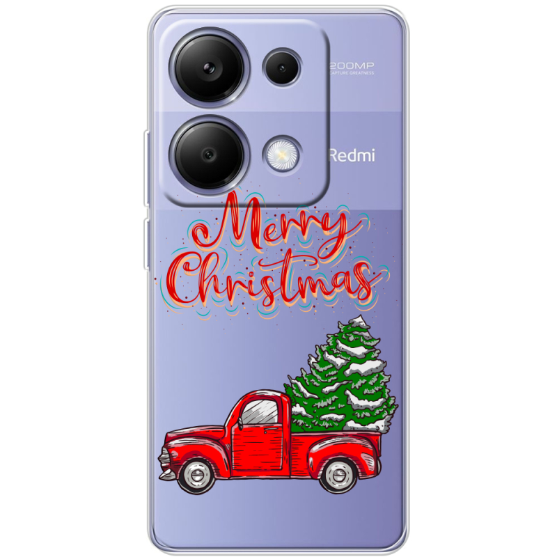 Прозрачный чехол BoxFace Xiaomi Redmi Note 13 Pro 4G Holiday Car