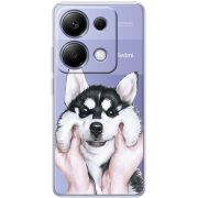 Прозрачный чехол BoxFace Xiaomi Redmi Note 13 Pro 4G Husky