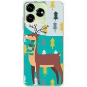 Чехол BoxFace ZTE Blade V50 Design 4G Foresty Deer