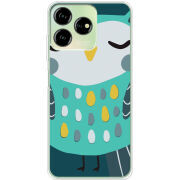 Чехол BoxFace ZTE Blade V50 Design 4G Green Owl