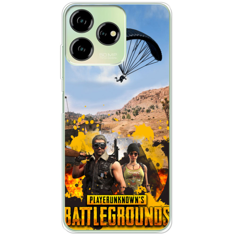 Чехол BoxFace ZTE Blade V50 Design 4G Pubg parachute