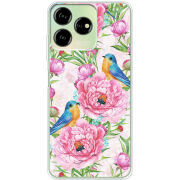 Чехол BoxFace ZTE Blade V50 Design 4G Birds and Flowers