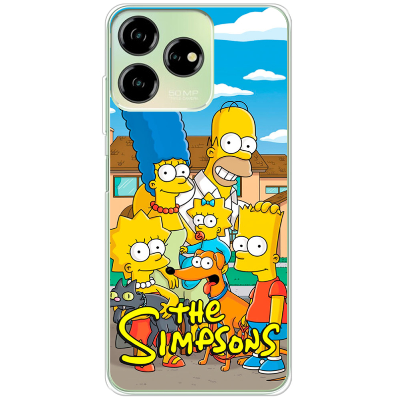 Чехол BoxFace ZTE Blade V50 Design 4G The Simpsons