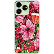 Чехол BoxFace ZTE Blade V50 Design 4G Tropical Flowers