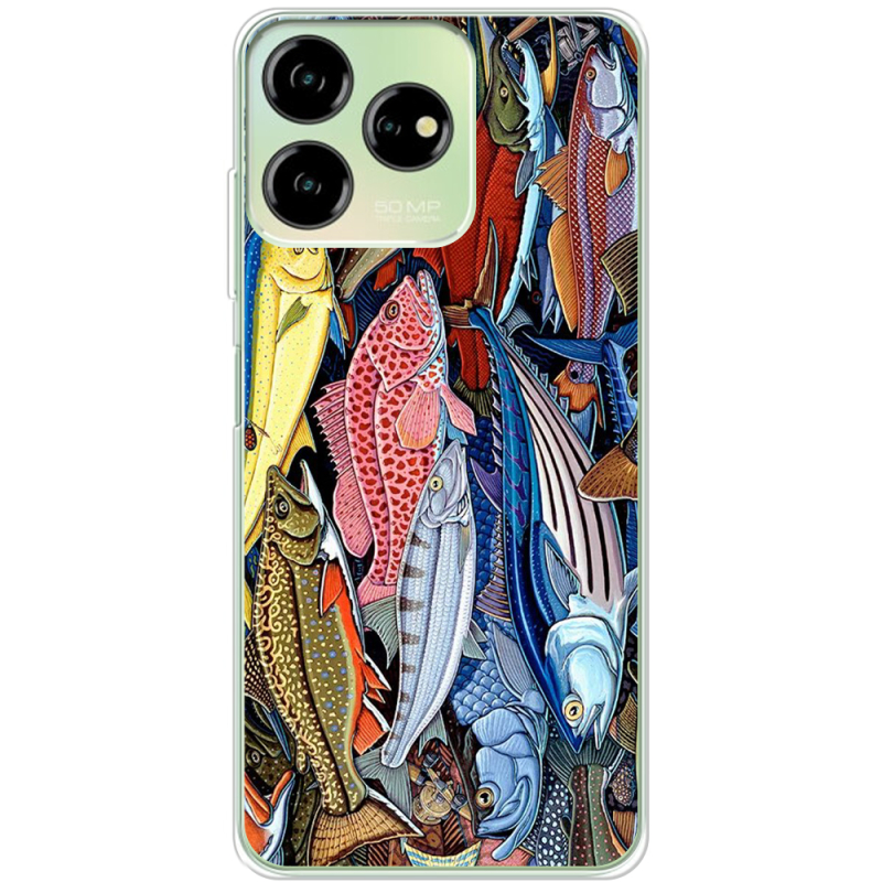 Чехол BoxFace ZTE Blade V50 Design 4G Sea Fish