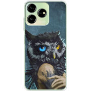 Чехол BoxFace ZTE Blade V50 Design 4G Owl Woman