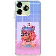 Чехол BoxFace ZTE Blade V50 Design 4G Girl in the Clouds