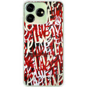 Чехол BoxFace ZTE Blade V50 Design 4G Love Graffiti