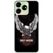 Чехол BoxFace ZTE Blade V50 Design 4G Harley Davidson and eagle