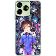 Чехол BoxFace ZTE Blade V50 Design 4G Overwatch D.VA