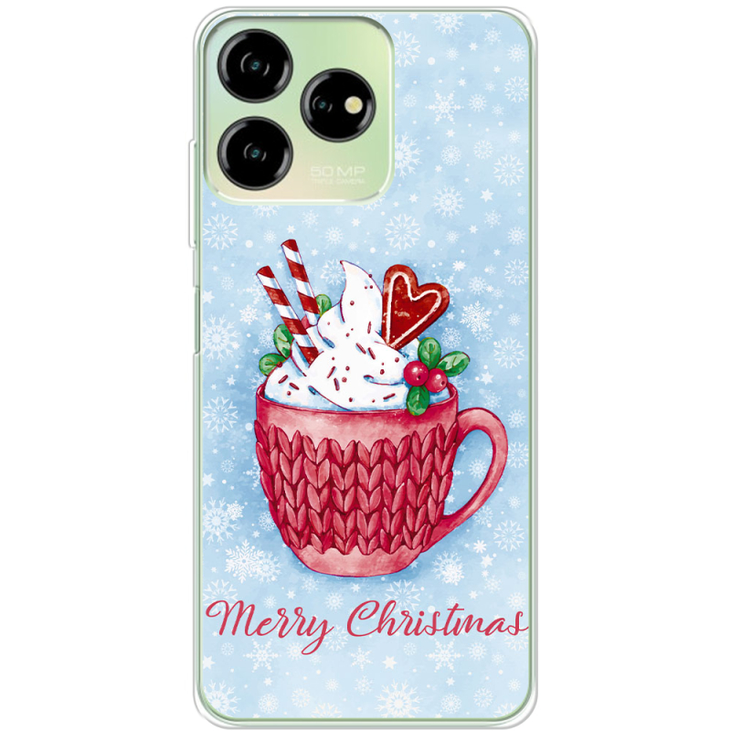 Чехол BoxFace ZTE Blade V50 Design 4G Spicy Christmas Cocoa