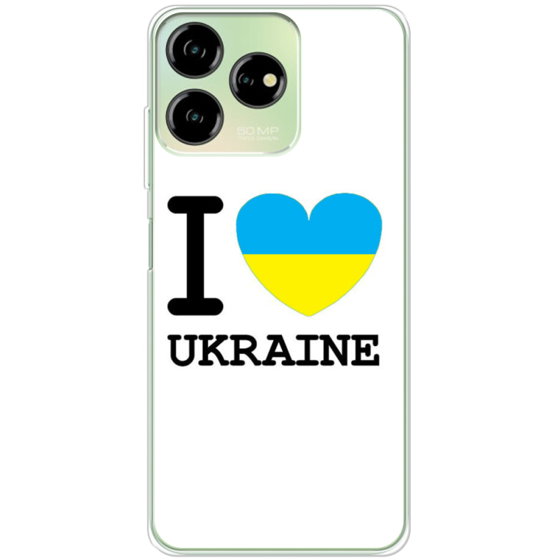 Чехол BoxFace ZTE Blade V50 Design 4G I love Ukraine