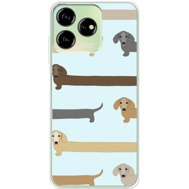 Чехол BoxFace ZTE Blade V50 Design 4G Dachshund