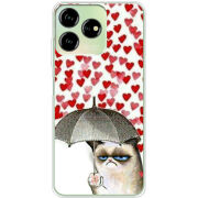 Чехол BoxFace ZTE Blade V50 Design 4G Raining Hearts