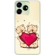 Чехол BoxFace ZTE Blade V50 Design 4G Teddy Bear Love