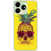 Чехол BoxFace ZTE Blade V50 Design 4G Pineapple Skull