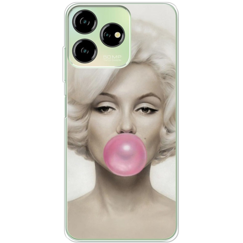 Чехол BoxFace ZTE Blade V50 Design 4G Marilyn Monroe Bubble Gum