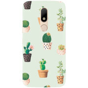 Чехол Uprint Motorola Moto M XT1663 L-green Cacti