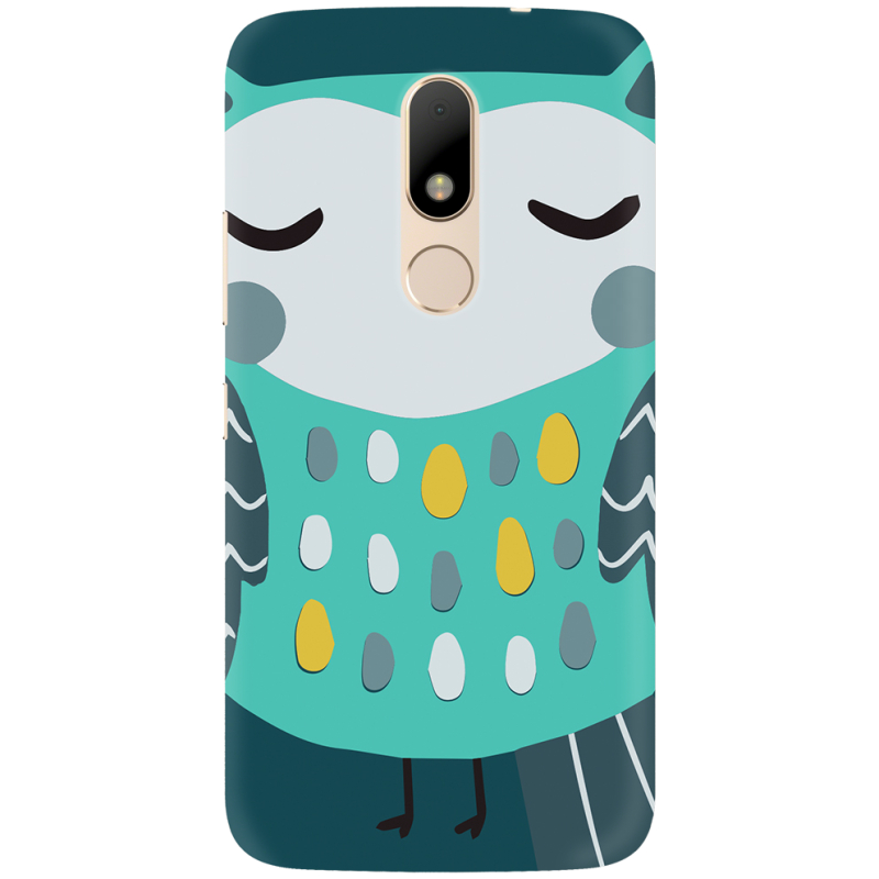 Чехол Uprint Motorola Moto M XT1663 Green Owl