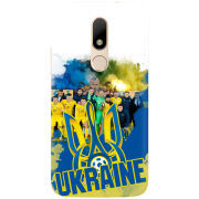 Чехол Uprint Motorola Moto M XT1663 Ukraine national team