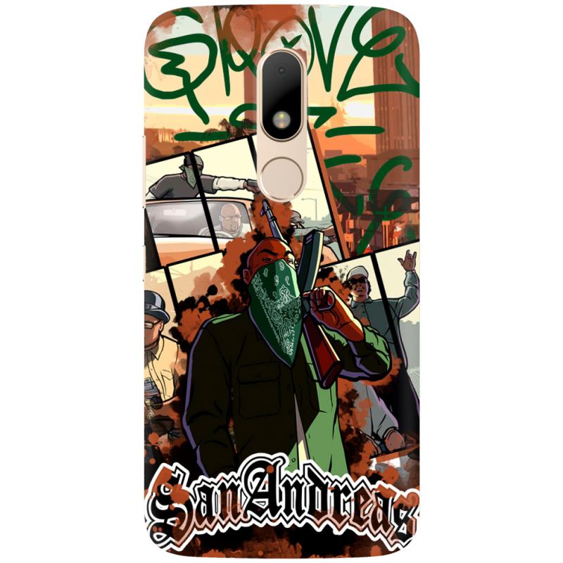 Чехол Uprint Motorola Moto M XT1663 GTA San Andreas