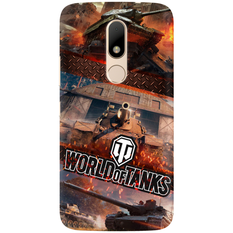 Чехол Uprint Motorola Moto M XT1663 World Of Tanks