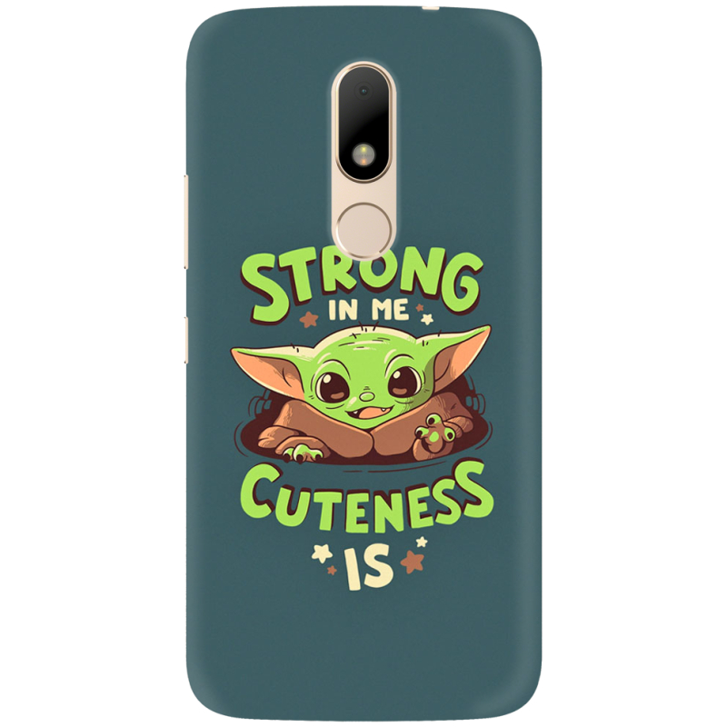 Чехол Uprint Motorola Moto M XT1663 Strong in me Cuteness is