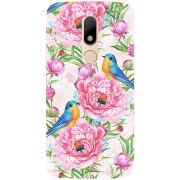 Чехол Uprint Motorola Moto M XT1663 Birds and Flowers