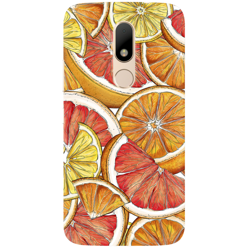 Чехол Uprint Motorola Moto M XT1663 Citrus Pattern