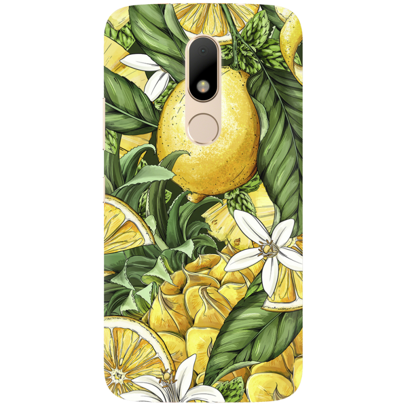 Чехол Uprint Motorola Moto M XT1663 Lemon Pattern