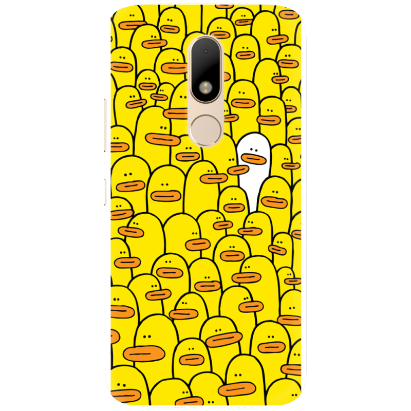 Чехол Uprint Motorola Moto M XT1663 Yellow Ducklings