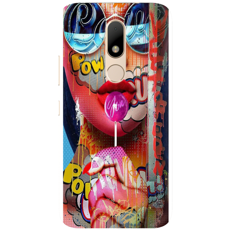 Чехол Uprint Motorola Moto M XT1663 Colorful Girl