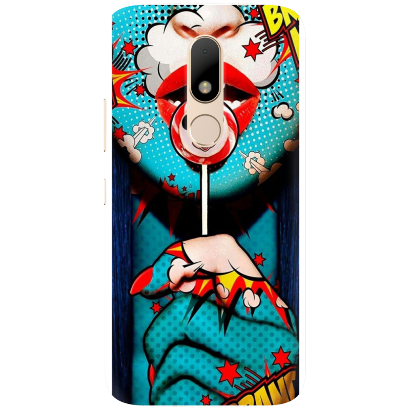 Чехол Uprint Motorola Moto M XT1663 Girl Pop Art