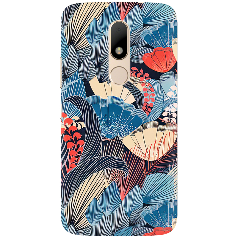 Чехол Uprint Motorola Moto M XT1663 Blue Herb