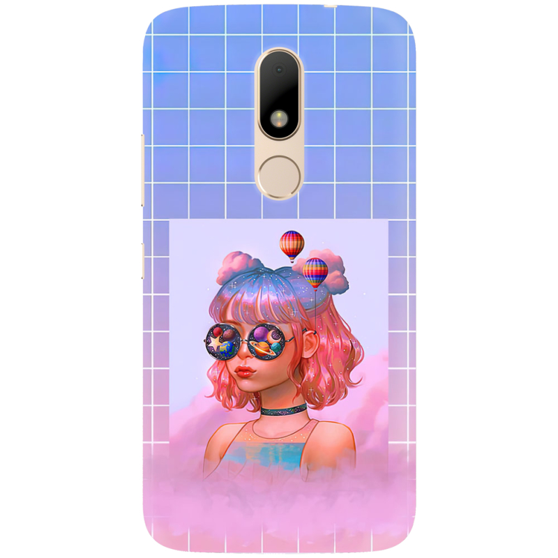 Чехол Uprint Motorola Moto M XT1663 Girl in the Clouds