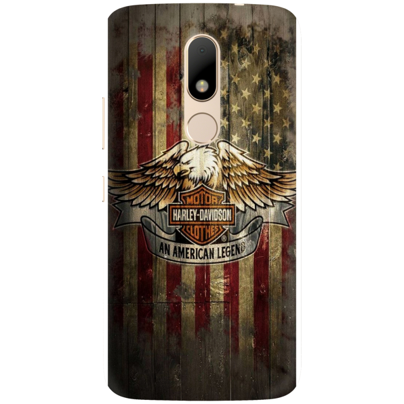 Чехол Uprint Motorola Moto M XT1663 Harley An American Legend