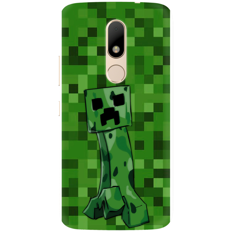 Чехол Uprint Motorola Moto M XT1663 Minecraft Creeper