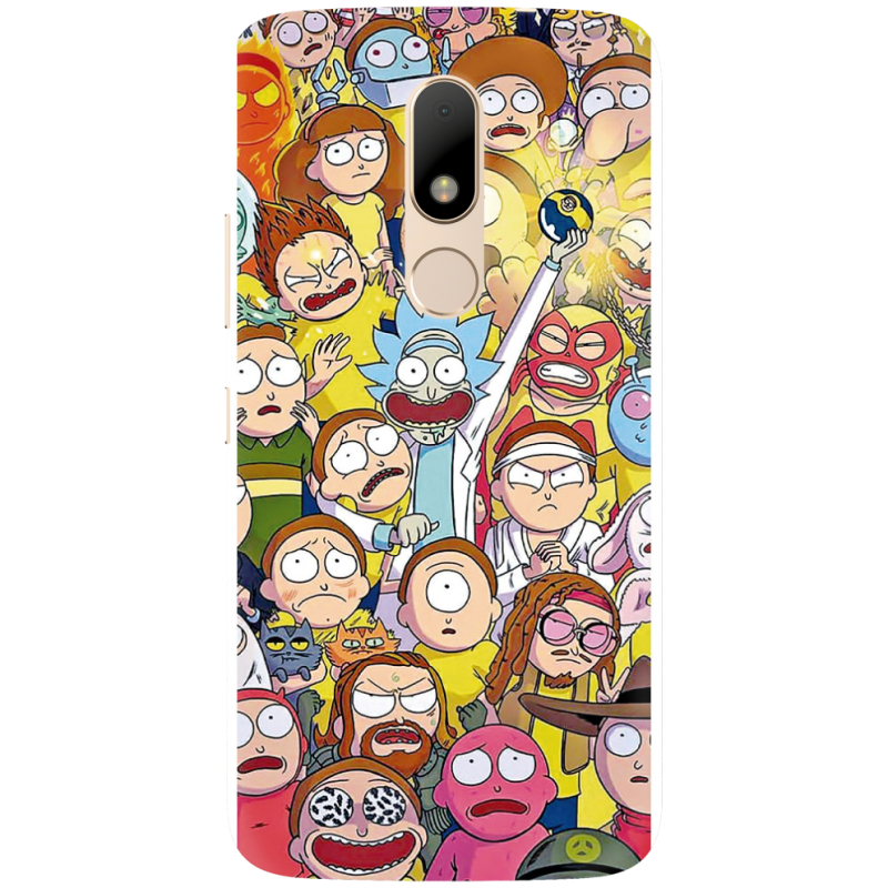 Чехол Uprint Motorola Moto M XT1663 Rick and Morty