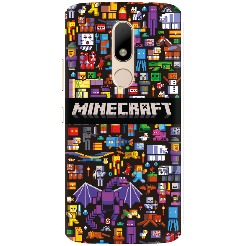 Чехол Uprint Motorola Moto M XT1663 Minecraft Mobbery