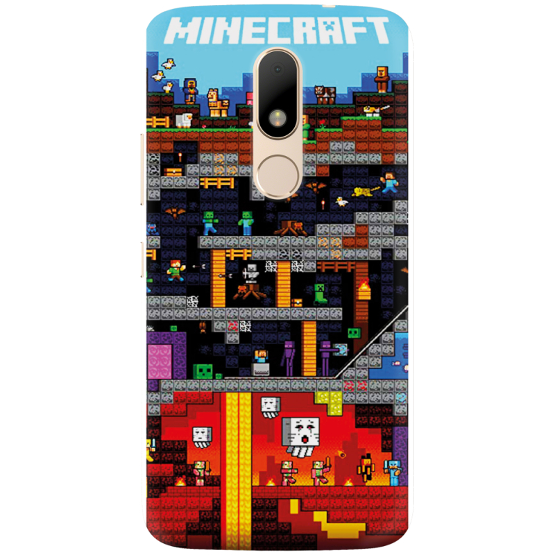 Чехол Uprint Motorola Moto M XT1663 Minecraft Lode Runner