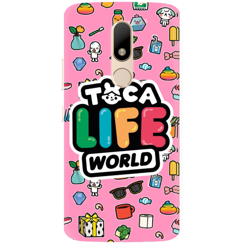 Чехол Uprint Motorola Moto M XT1663 Toca Boca Life World