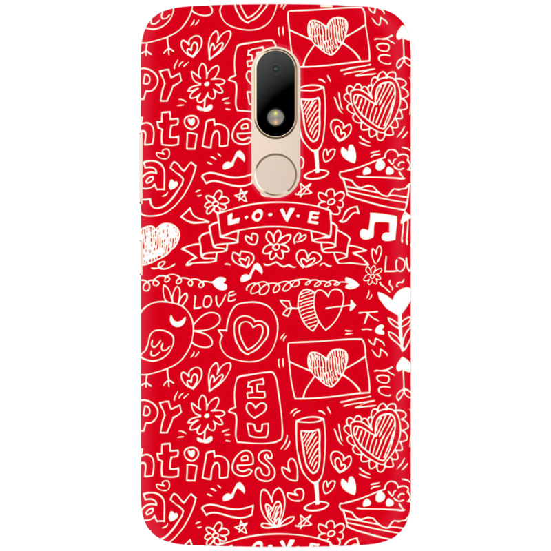 Чехол Uprint Motorola Moto M XT1663 Happy Valentines